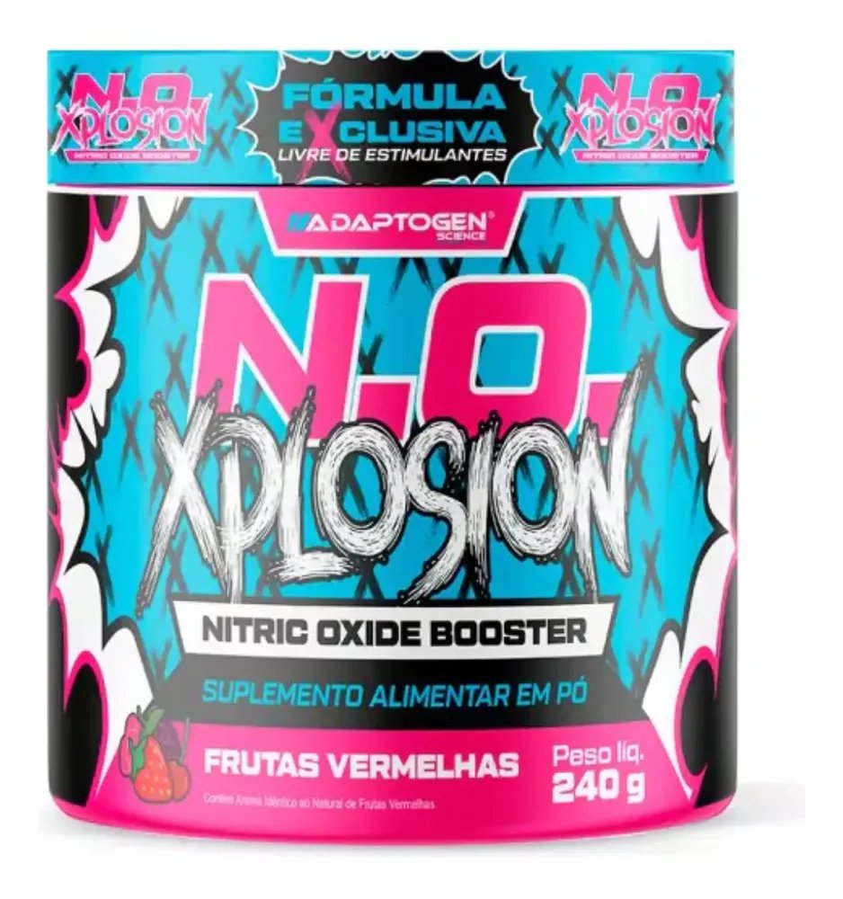 Aminoácido N.o Xplosion C/240g - Adaptogen Frutas Vermelhas