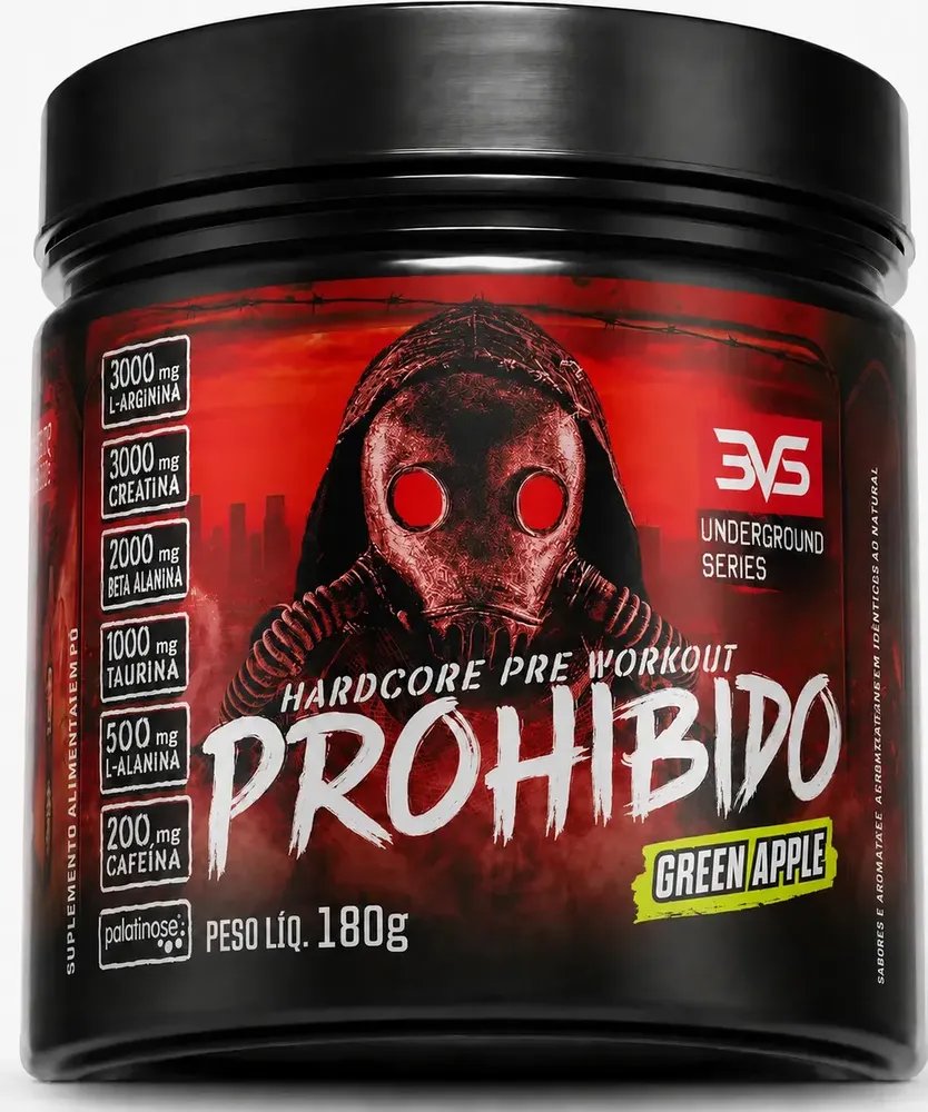 Pré Treino Prohibido 180g