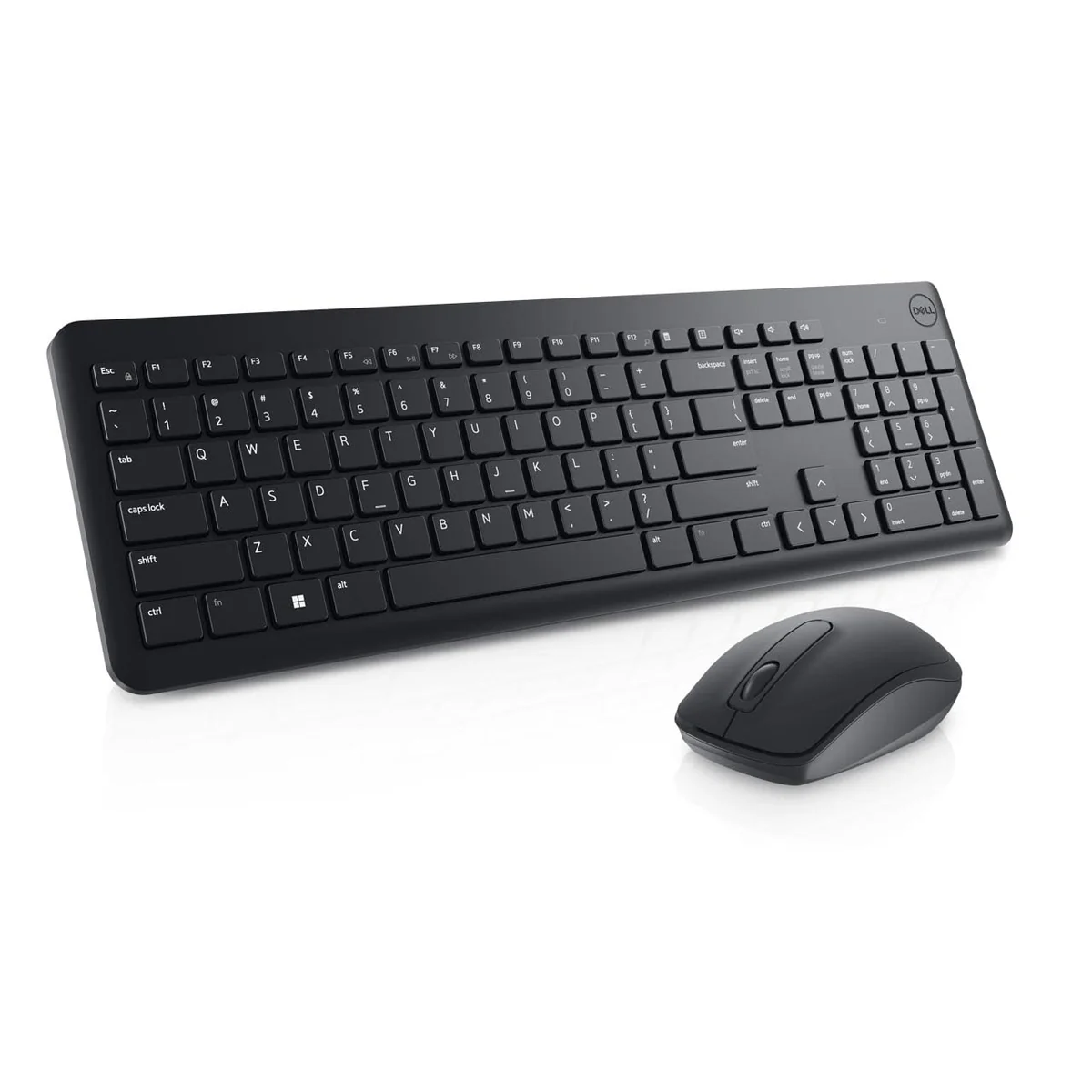 Combo Teclado e Mouse Sem Fio Dell KM3322W 1858, Receptor USB 2,4 GHz