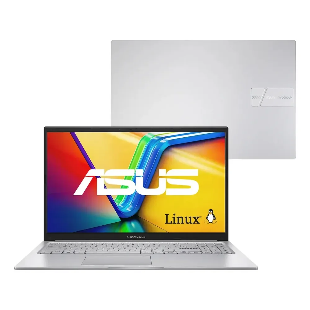 Notebook ASUS Vivobook 15 Intel Core i5 1334U 16GB Ram 1TB SSD Linux KeepOS Intel Iris Xe Tela…