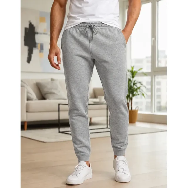 Calça Moletom Masculina Academia Fitnes Treino Frio Inverno