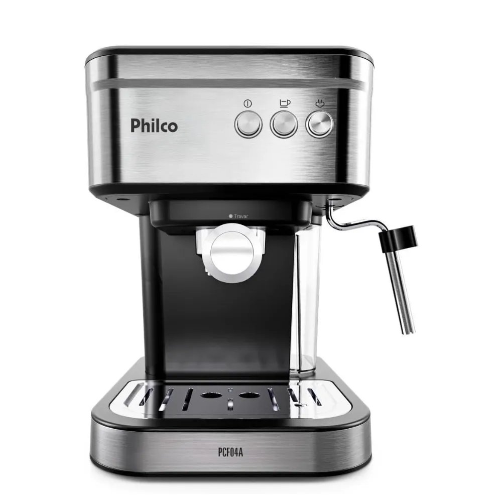 ✨Cafeteira Expresso Philco Pcf04a 1,2l E Aquecedor De Xícaras preto✨️