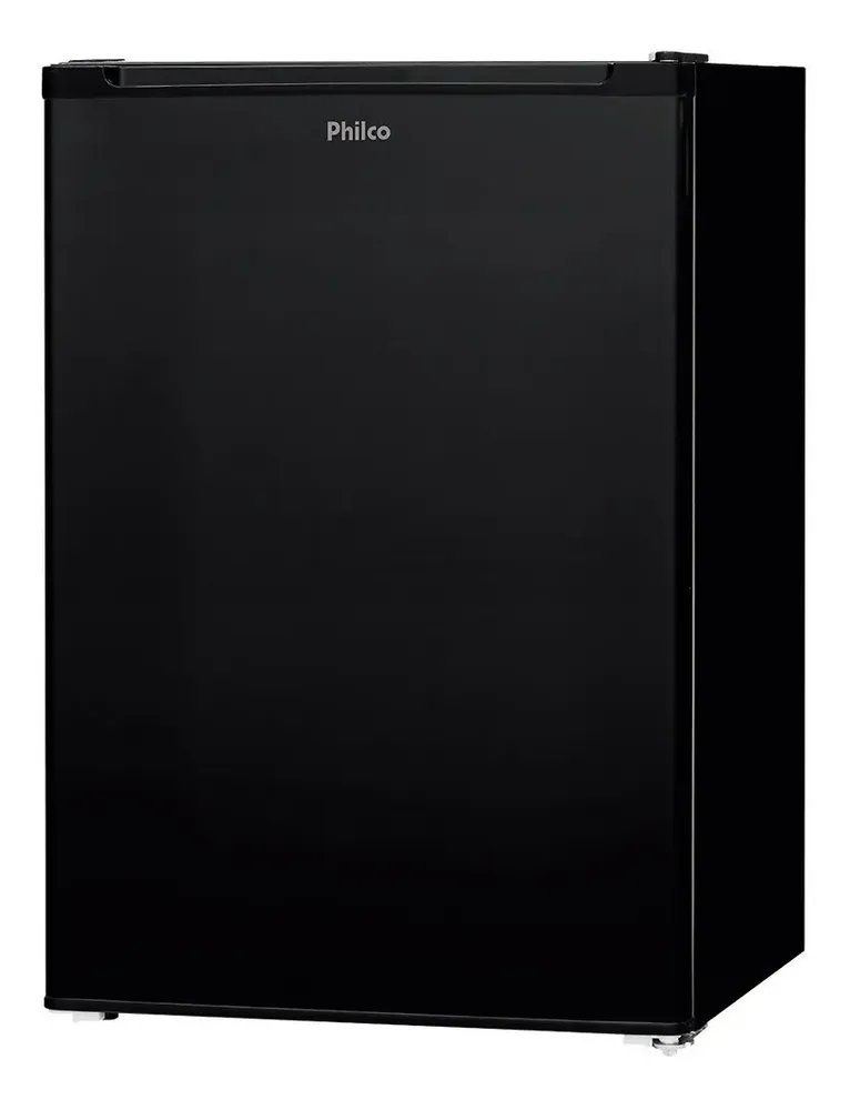 Frigobar Philco 68l Preto Compacto Com Compressor 5 Niveis Pfg85p