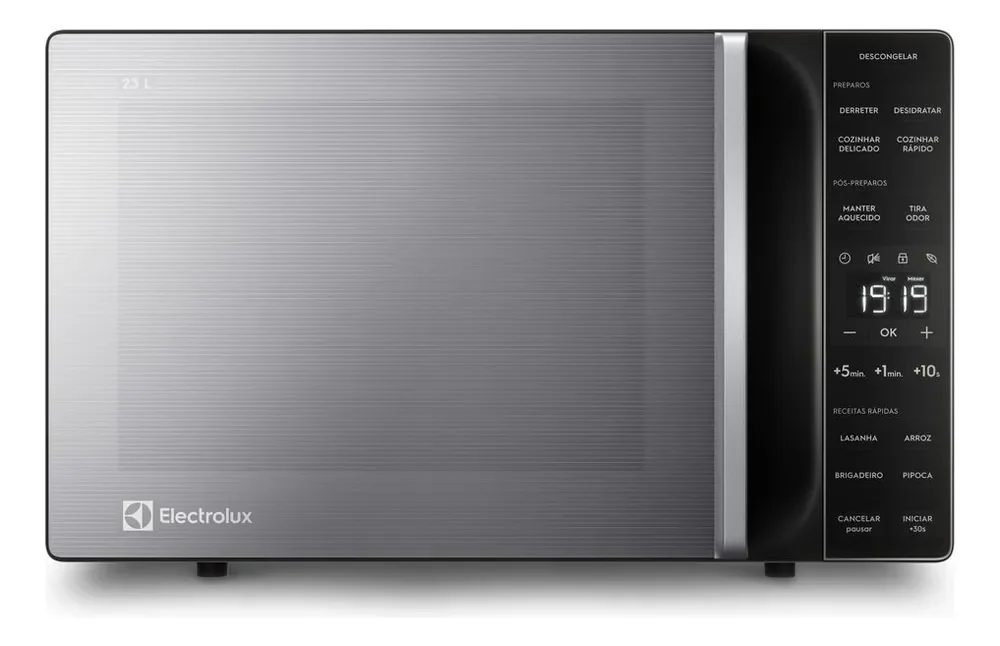 Micro-ondas Electrolux Prata 23L Efficient ME23S 127V
