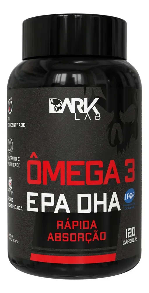 Ômega 3 EPA DHA 120 Cápsulas Dark Lab