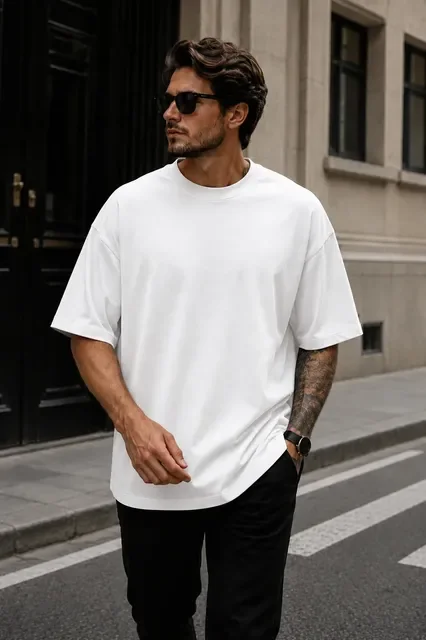 Camiseta Oversized 100% Algodão