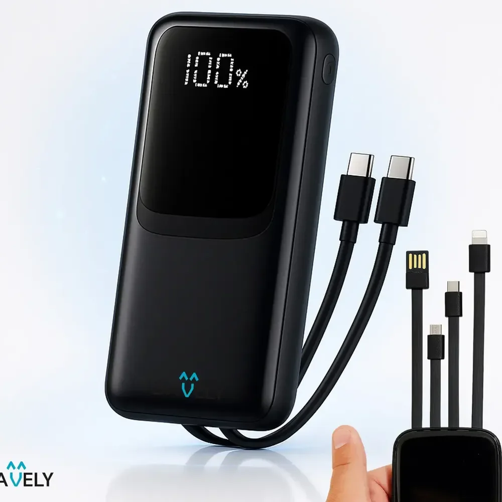 Power Bank 20.000mah 22.5w Display Digital