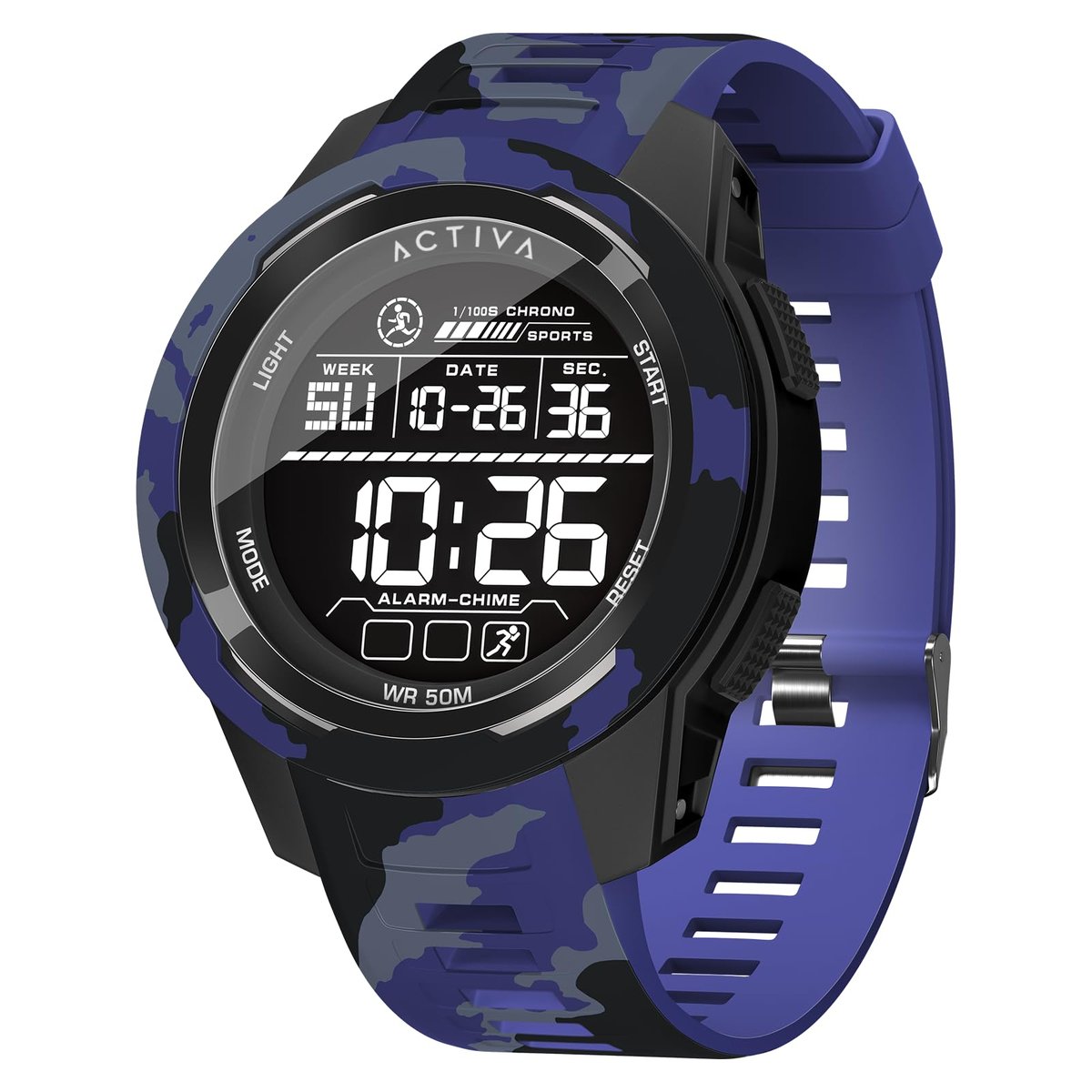 Invicta Relógio digital digital Essentials azul
