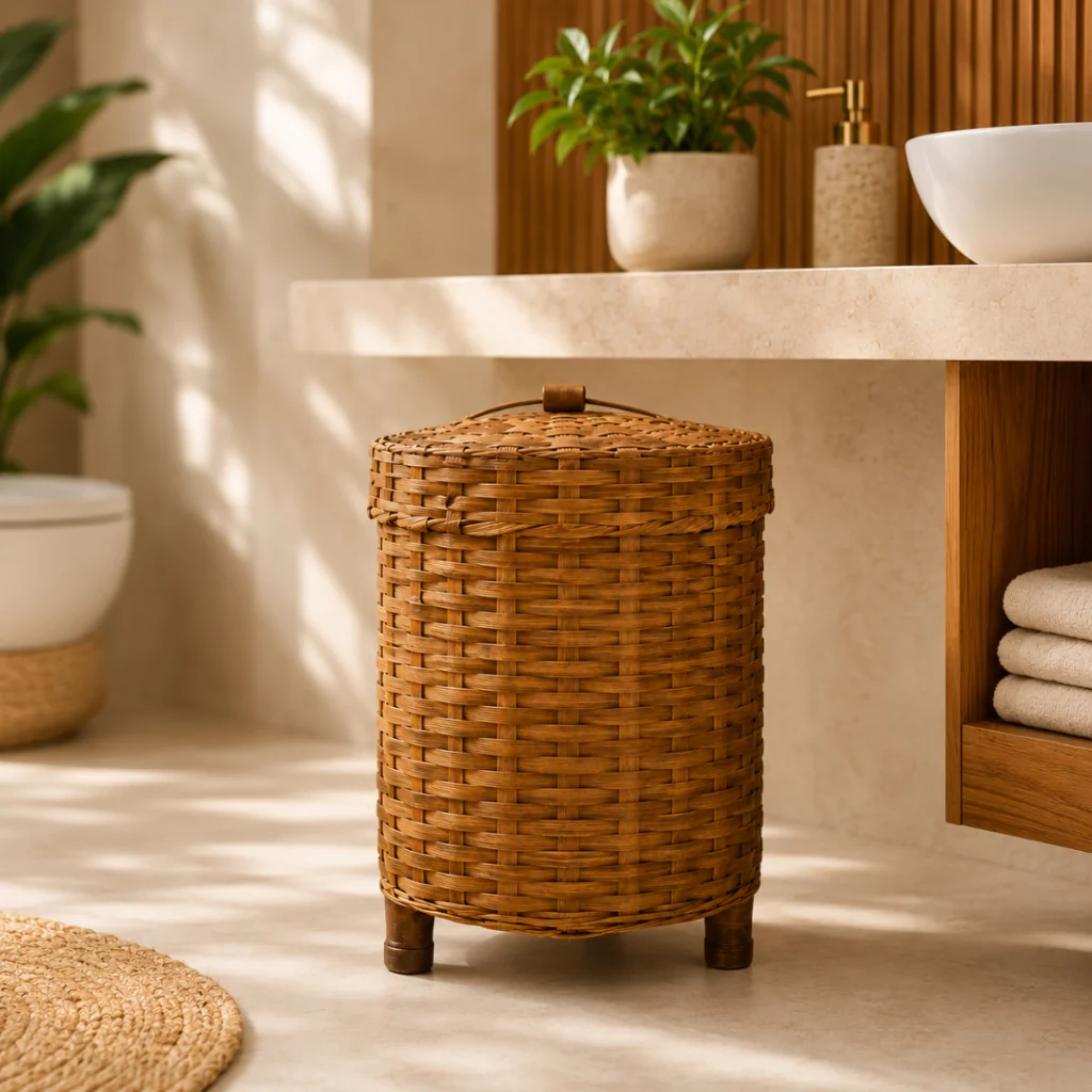 ✨Lixeira De Bambu Artesanal