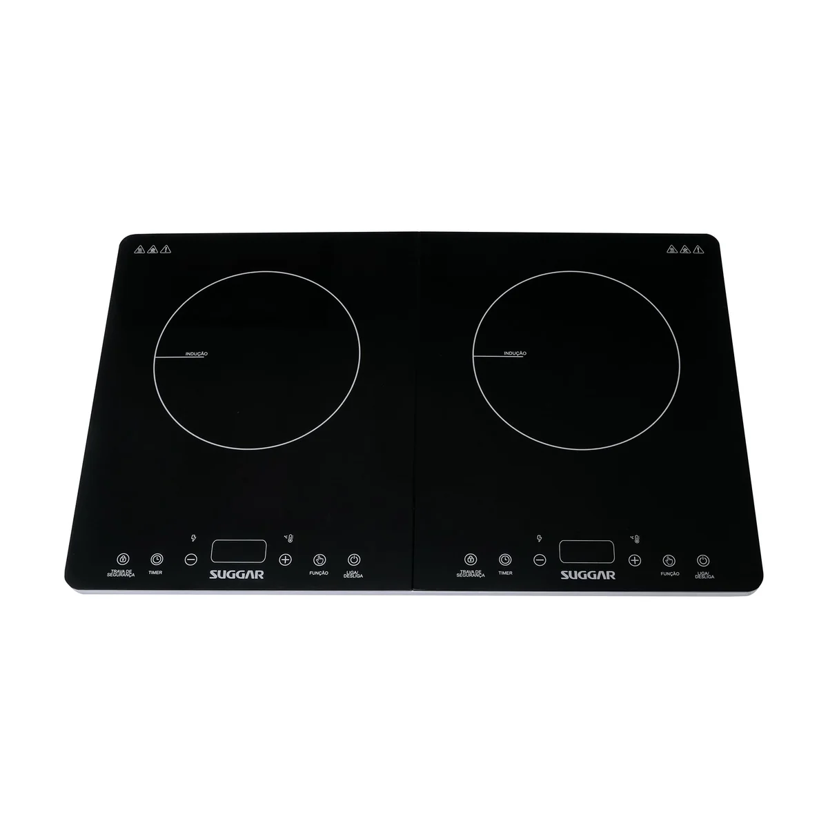 ✨Cooktop Portátil de Indução 2 Zonas 127v Preto✨️