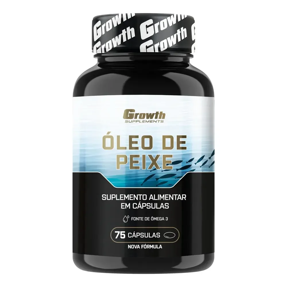 ✨Omega 3 Óleo De Peixe 75 Softgel (caps) Growth Supplements✨️