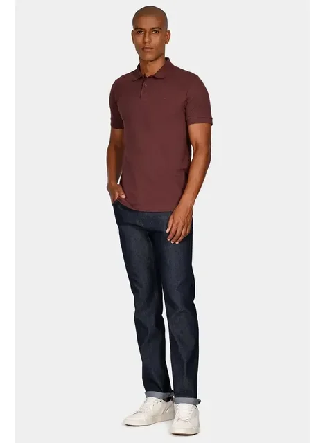 Calça Jeans Aramis Regular Escura Azul