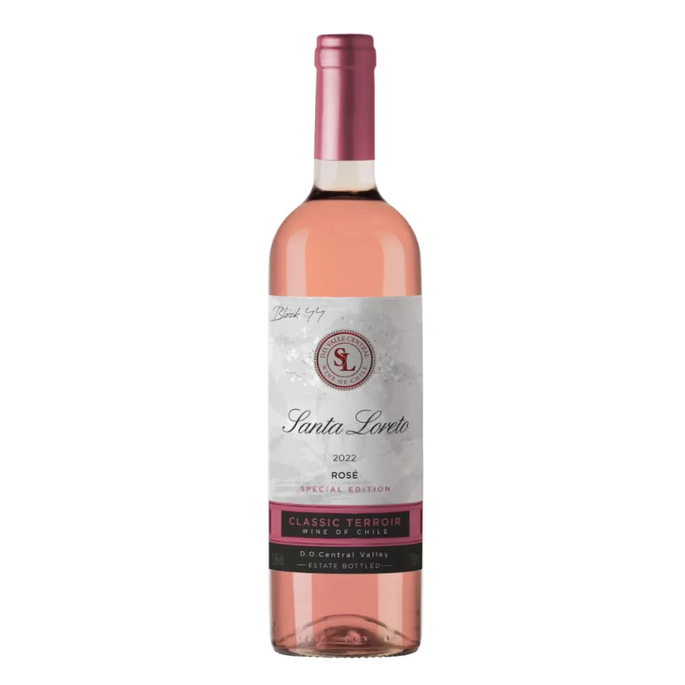 🛒Vinho Fino Rosé Chileno Santa Loreto Varietal 750ml