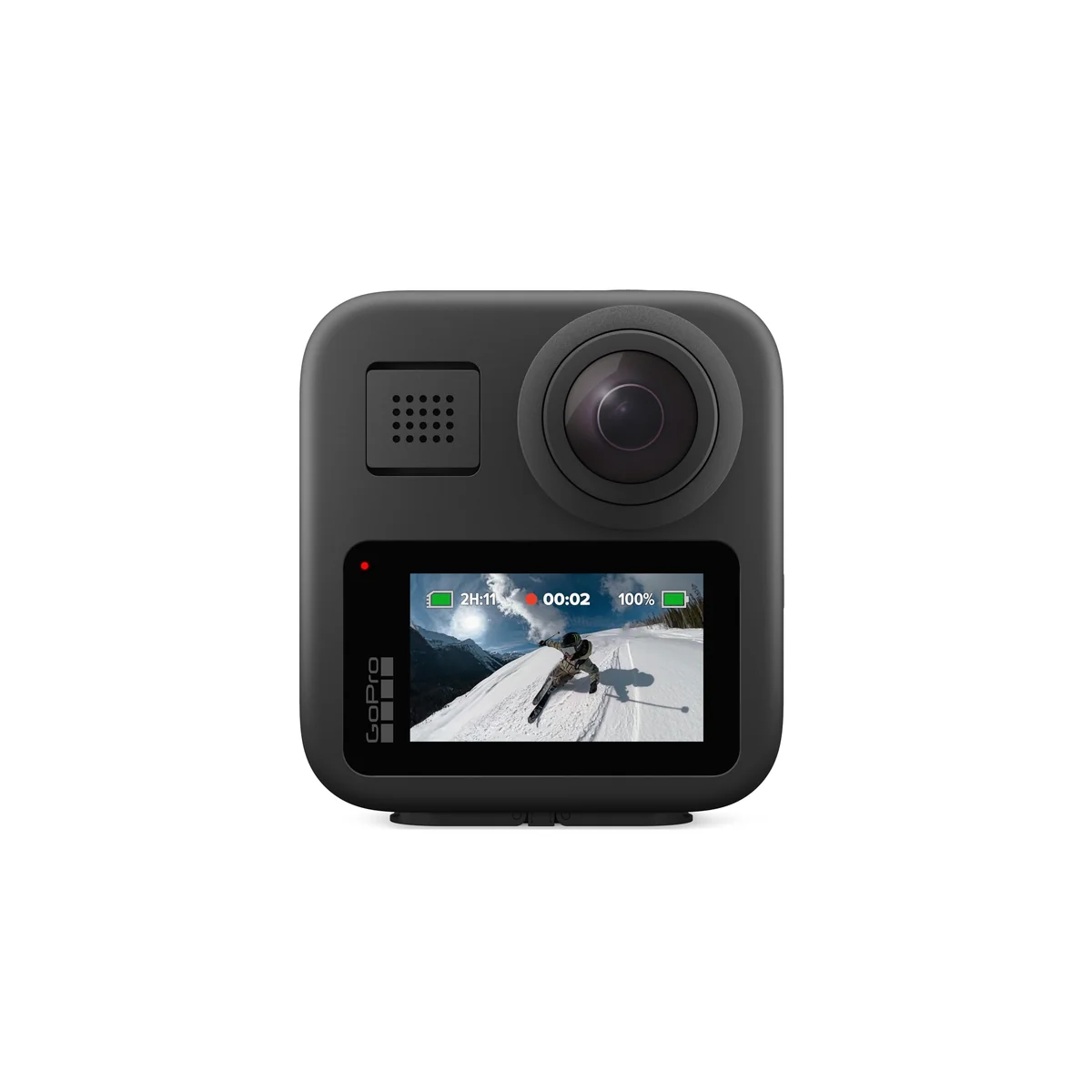 GoPro Max 360 - Câmera de Ação à Prova d'água, Vídeo 360 5.6K, Reenquadramento 4K, Foto 360, GPS, Live 1080p, Max HyperSmooth, TimeWarp, Trava de horizonte, Capturas com bastão invisível