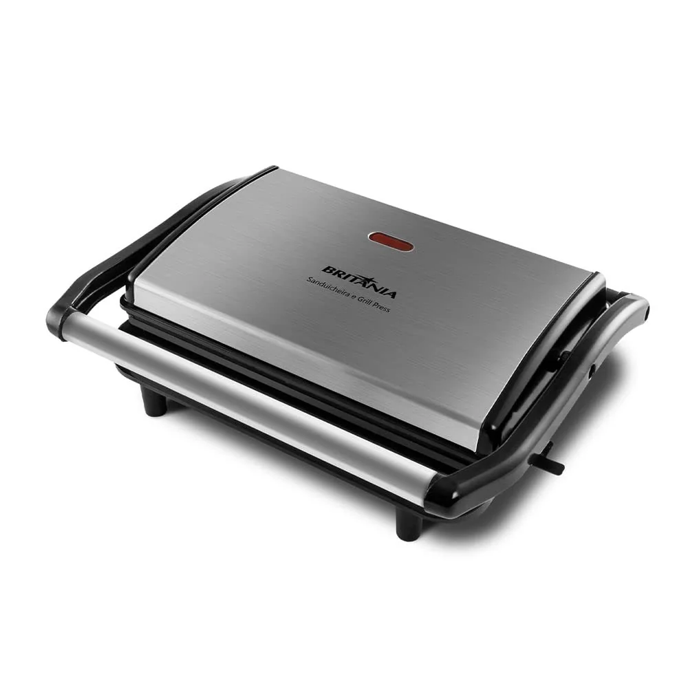 ✨Sanduicheira e Grill Britânia BGR27I Press 2 em 1 850W 220V✨️