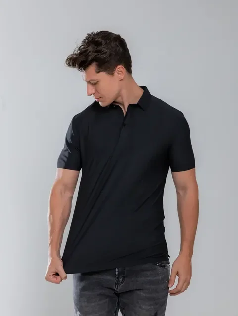 Camisa Polo Tecido Tech Costura Laser Tecnologica