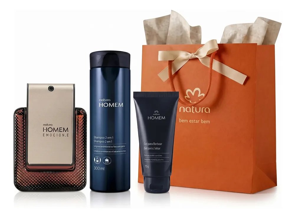 Kit Presente Natura Homem Emocione