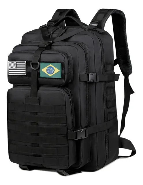 Mochila Tatica Militar Grande 50L