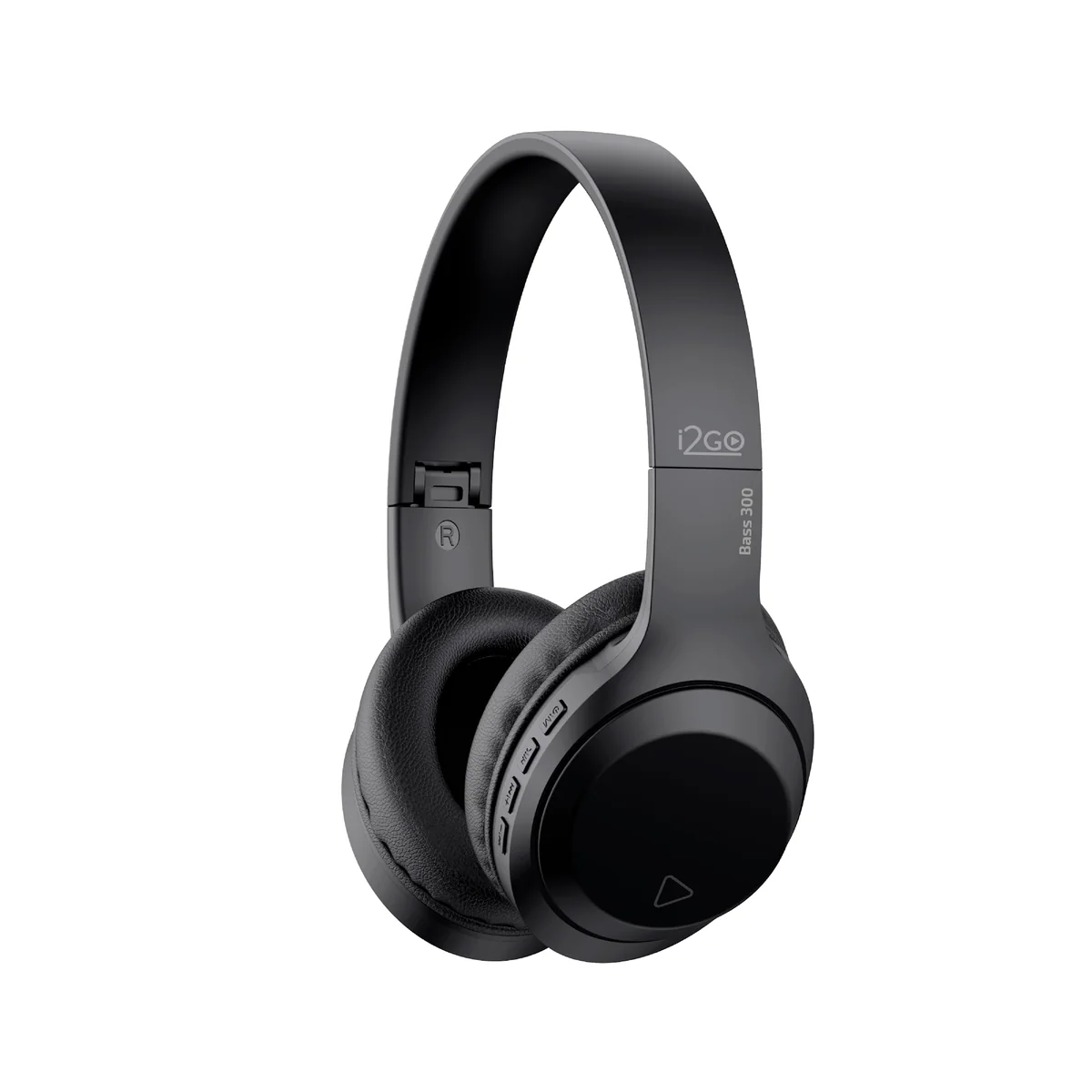 I2GO, Headphone Bass 300, Bluetooth, Microfone Integrado, Controle Multimídia, Até 10h de bateria…