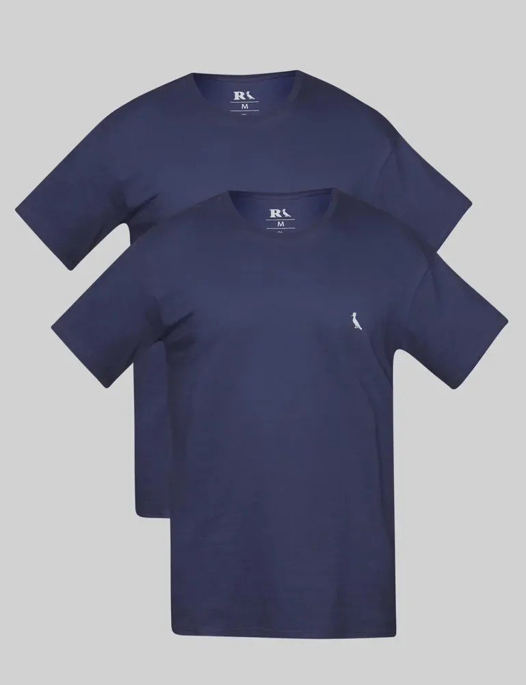 Kit Duas Camisetas Regular Essence Reserva Marinho/marinho Liso G