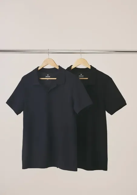 Kit Com 2 Camisas Polo Básicas Masculinas Hering