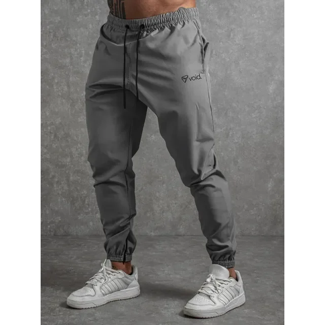 ⚫️ Calça Jogger Tactel Masculina Com Elastano E Zíper No Punho