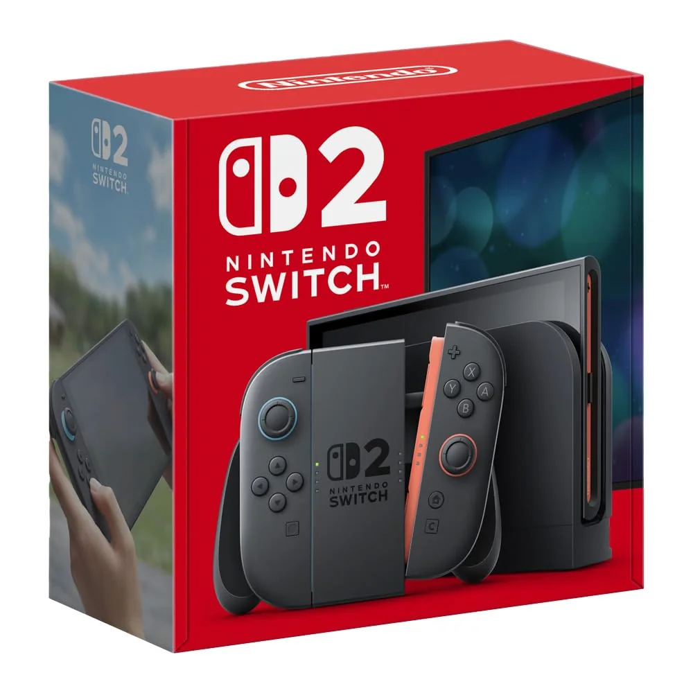 Nintendo, Console, Nintendo Switch 2, Nacional, Portátil e Doméstico, Bateria de até 9 Horas, Inclui Joy-Con com Suporte e Alças