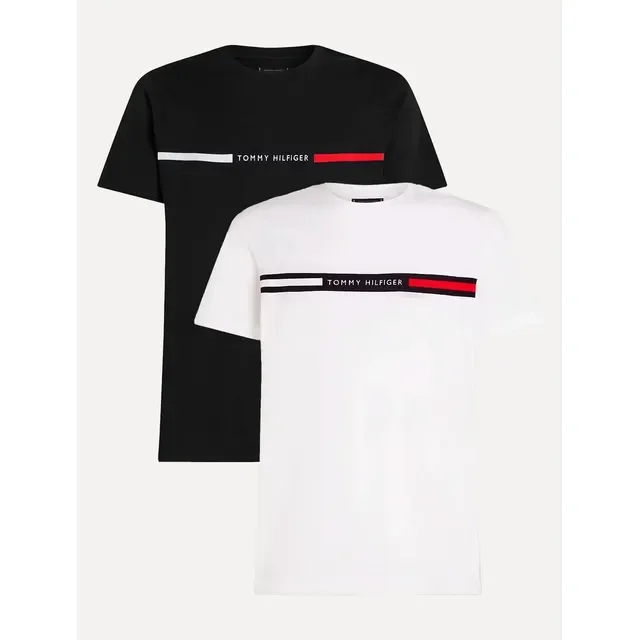Kit 2 Camisetas Tommy Hilfiger Chest