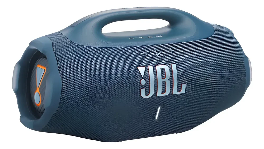 Caixa de Som JBL Boombox 4 Bluetooth Portátil 210W Bivolt Azul