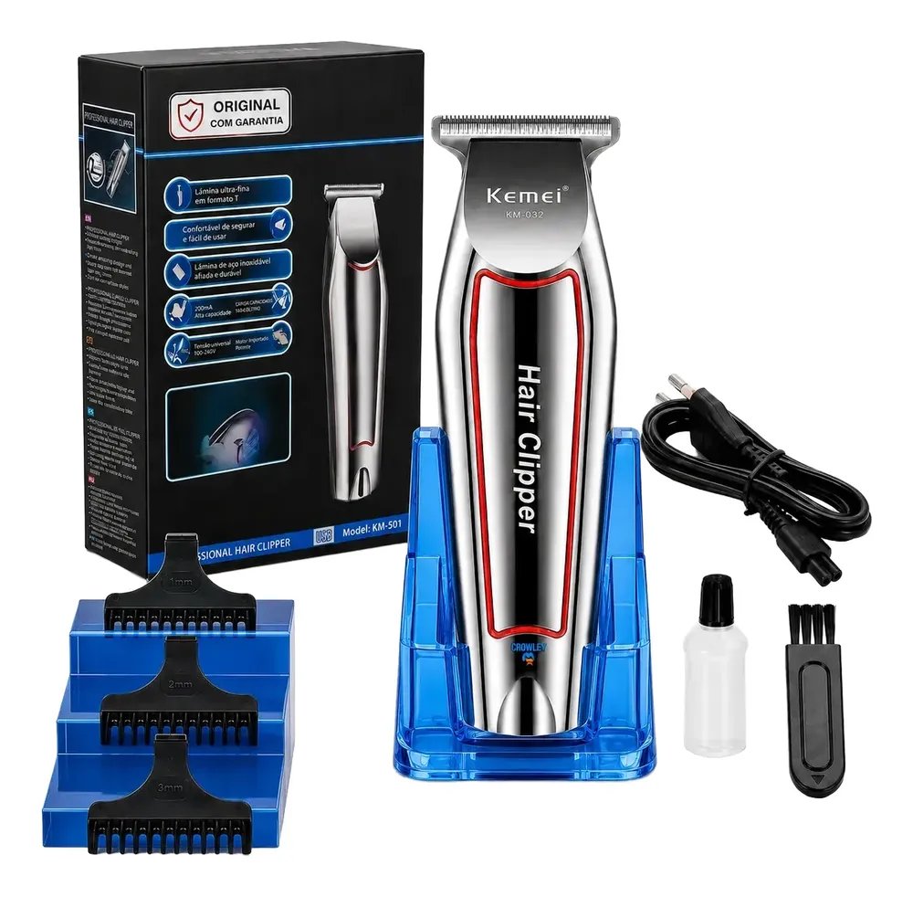 Máquina Kemei 032 127/220v
