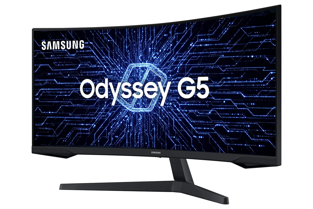 Monitor Gamer Curvo Samsung Odyssey 34’’, Ultra WQHD, 165Hz, 1ms, tela ultrawide