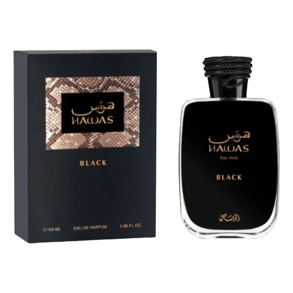 Perfume Árabe Rasasi Hawas Black EDP 100ml
