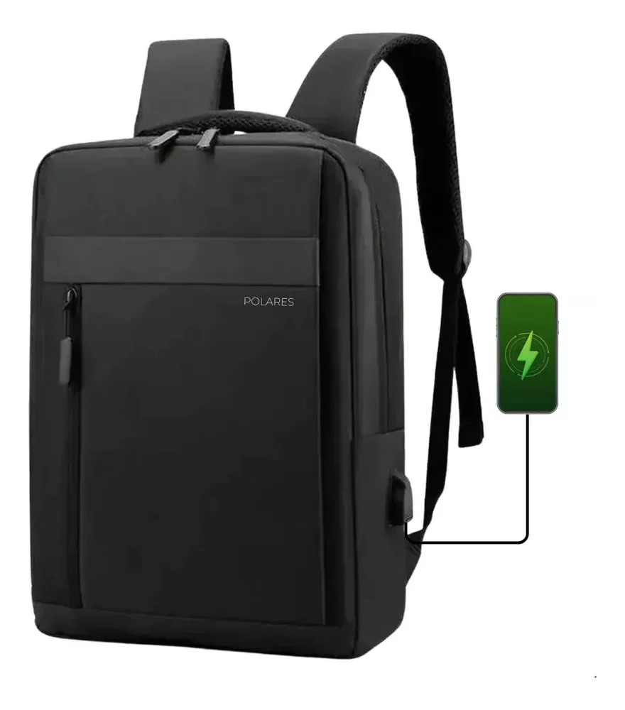 Mochila Bolsa Para Notebook 15.6 Executiva Saída Usb