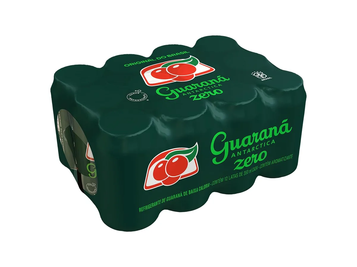 ✨Guaraná Antarctica Diet Lata 12 Unidades De 350Ml✨️