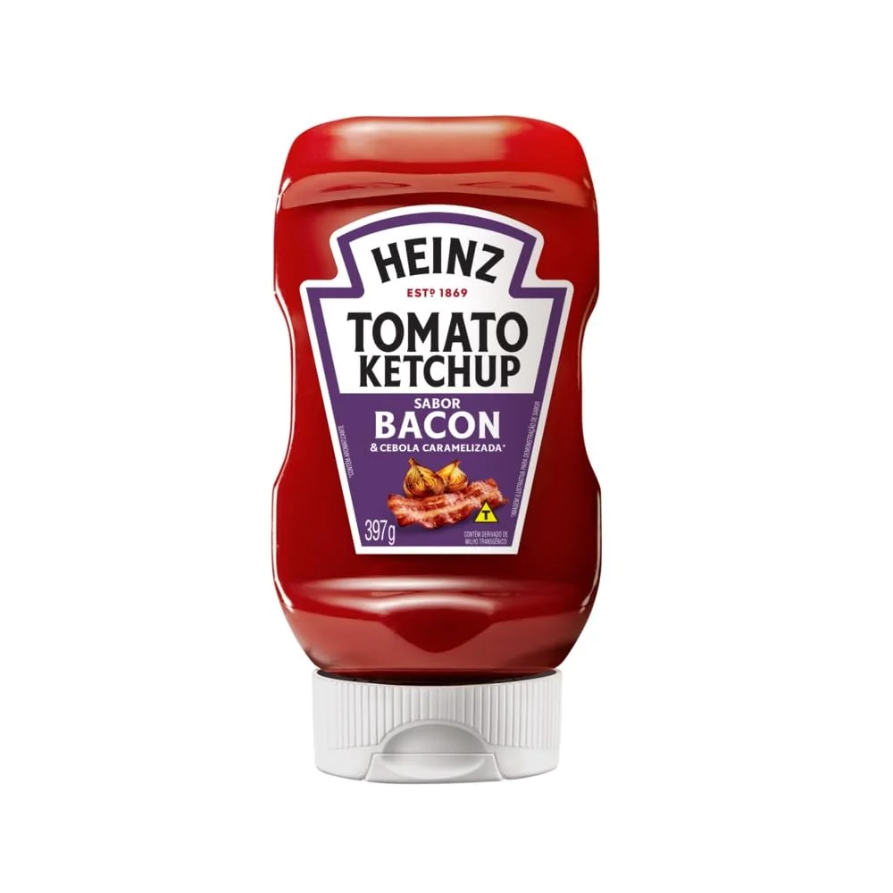 Heinz Ketchup Bacon & Cebola Caramelizada 397g