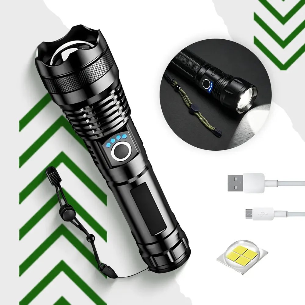 Lanterna Tática T9 Led