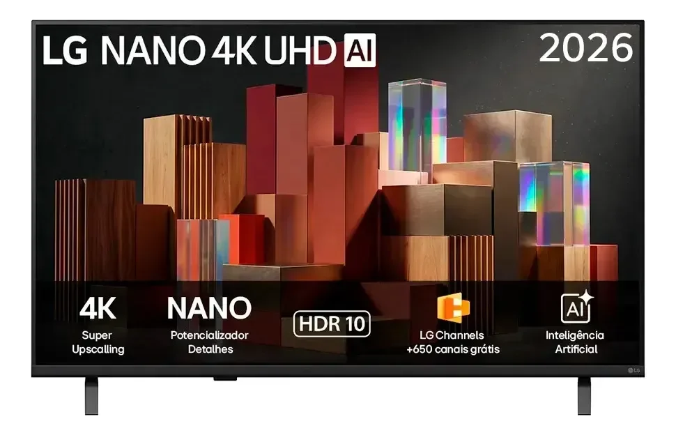 Smart Tv Lg 43'' 4k Ultra Hd Nano Ai Magic Webos 26 43un85