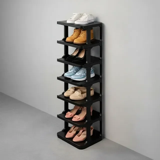 Sapateira Para Porta Multiuso7 Prateleiras Para 7 Pares (2 cores)