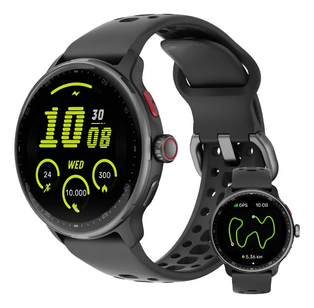 Relógio Smartwatch Bettdow Fb050 Amoled 1.43'' Esportivo Gps Preto