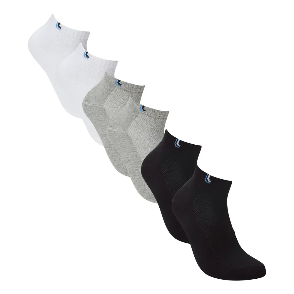 Kit 6 Pares De Meias Cano Curto Unissex Sport Lupo