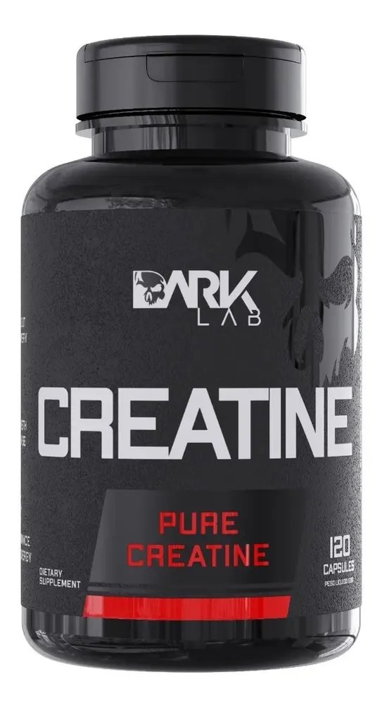 Creatina Dark Lab Premium Em Capsula Sem Sabor De 120 Un