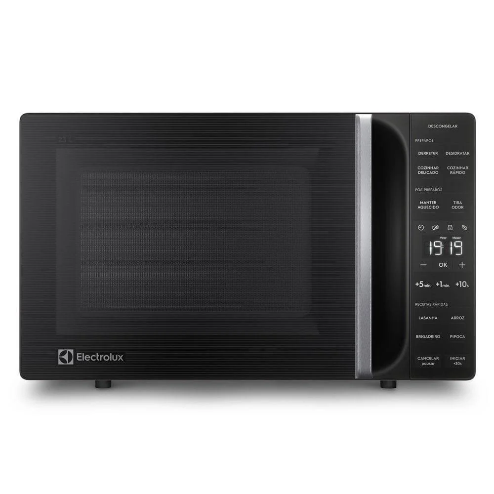 ✨Micro-ondas Electrolux 23L Preto Efficient com Descongelamento Assistido (ME23P)✨️