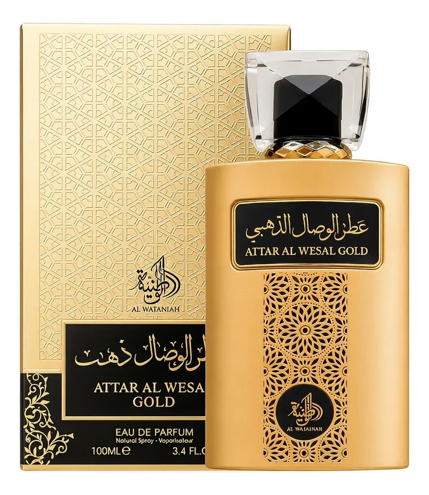 Perfume Árabe Attar Al Wesal Gold Edp Masculino 100ml
