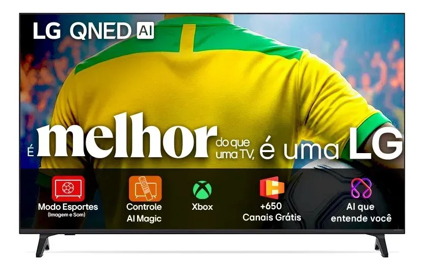 Smart TV 4K 50" LG QNED