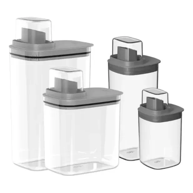 Kit 4 Dispenser Para Amaciante E Sabão Líquido Flow