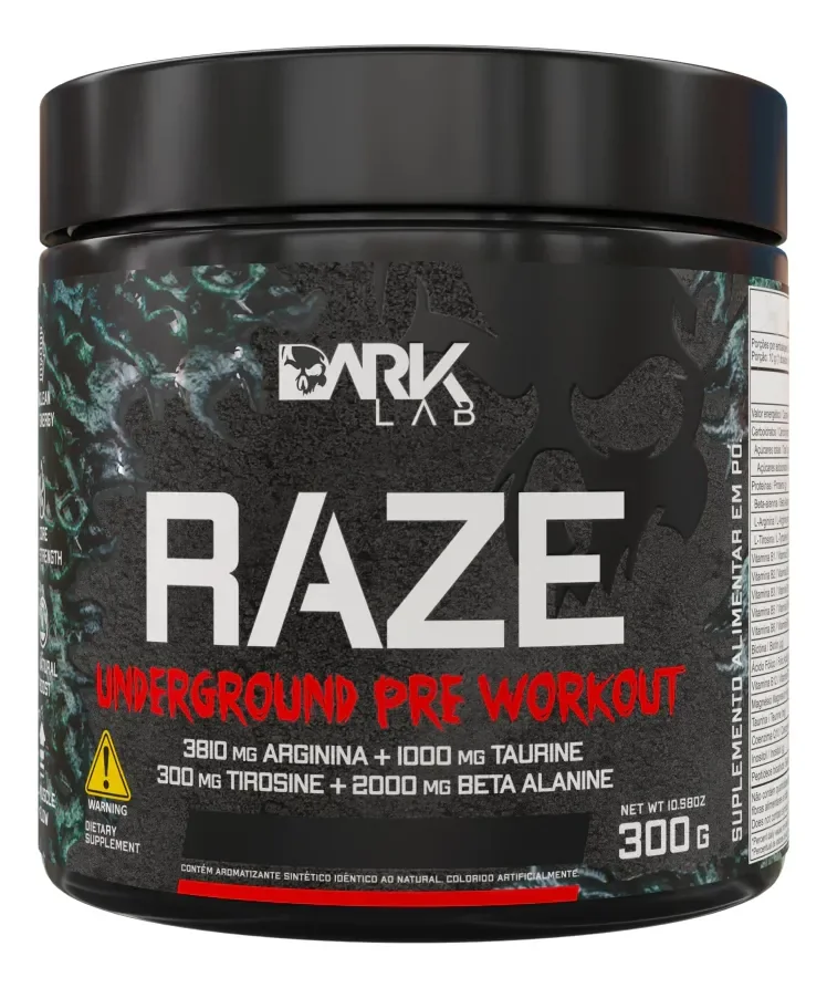 Pré Treino Raze 300g Dark Lab