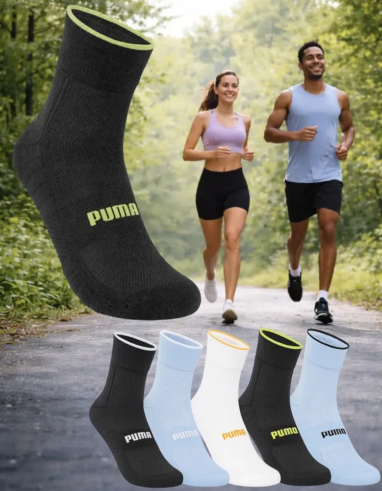 Meia Puma Poliamida Esportiva