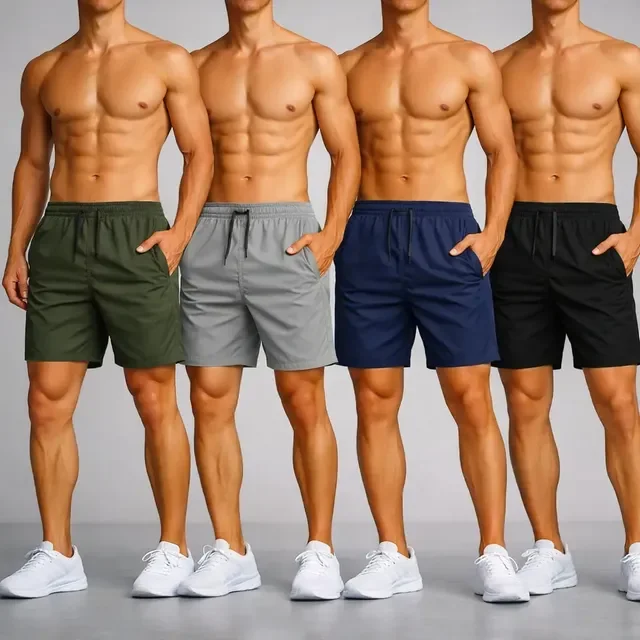 Kit 4 Shorts Tactel Masculino