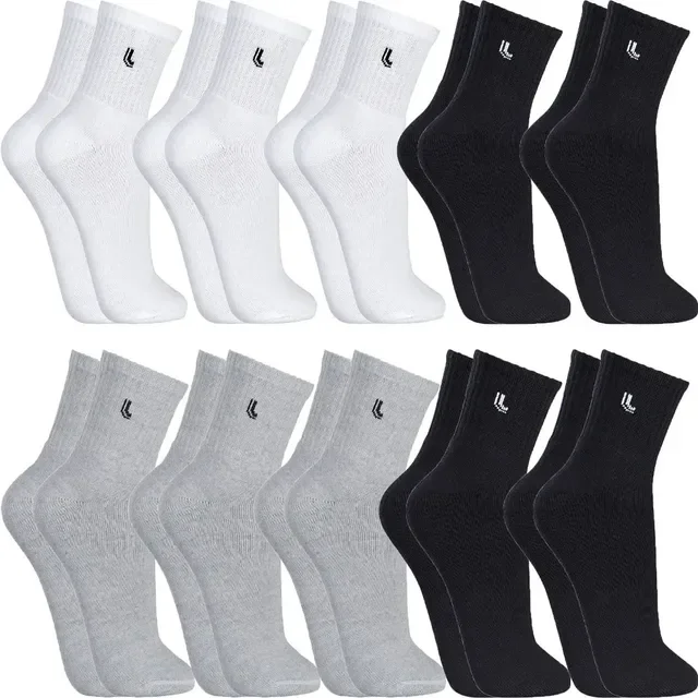 Kit 10 Pares Meias Lupo Cano Médio