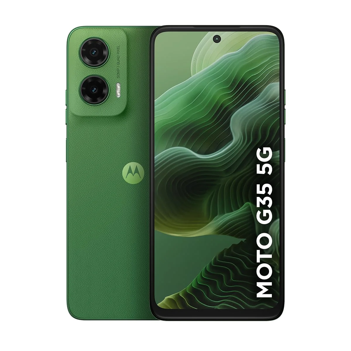Smartphone Motorola Moto g35 5G - 128GB 12GB (4GB RAM+8GB Ram Boost) e Camera 50MP com AI NFC Tela 6.7" com Superbrilho - Verde
